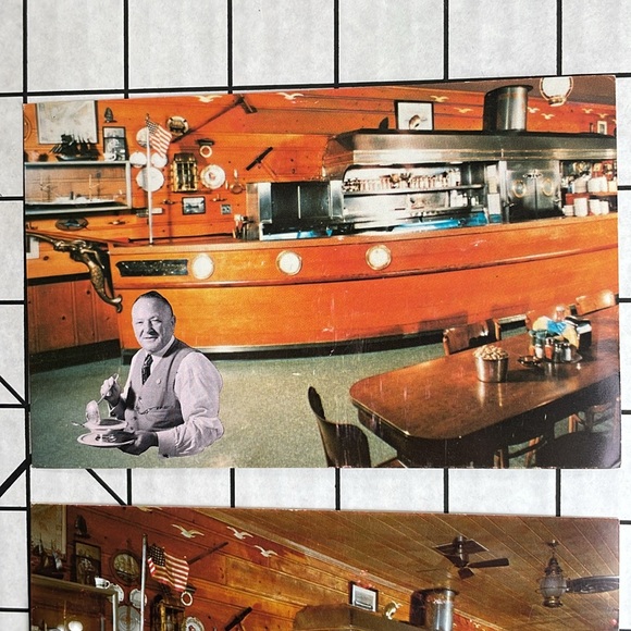 Set of vintage postcards for The Oyster Bar on Ankeny Street, Portland OR - Picture 3 of 8